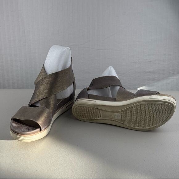 Eileen Fisher Sport Platform Sandal Women’s Size 9 Sporty-Chic Sneakers Inspired - Picture 4 of 11